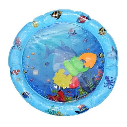 ২৫” x ২৫” ইঞ্চি  Baby Water Mat Inflatable Cushion Infant Toddler Water Play Mat Toys